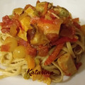Cooksnap από katarina papadaki στη συνταγή 🌳 Πικάντικη μακαρονάδα με θαλασσινά (οικονομική)
