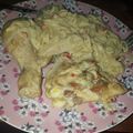El cooksnap de Gerardo Fernandez cuando hizo Pollo a la "crema" de mostaza.