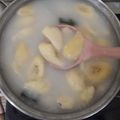 Cooksnap dari Nov Pradani untuk resep Es Pallu Butung with Vla Mutiara Khas Kota Makassar