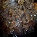 Cooksnap Misra Bakri semasa beliau membuat Daging Dendeng.