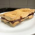 El cooksnap de Aimar Maes cuando hizo Sándwich de pan de avena con Nocilla fit.