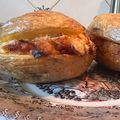 El cooksnap de Ascensión Reina Méndez Ramos cuando hizo Papas rellenas con hongos de pino, apto veganos, una delicia rápida, saludable y muy económica!!.