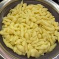 akire75 Cooksnap-ja, amikor elkészítette a(z) Nokedli Schar Farina lisztből (Gluténmentes) receptet.