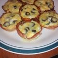 wburnett2015's cooksnap of when they made Ham and Cheese Breakfast Cups.