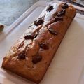 El cooksnap de Magalí cuando hizo Budín de banana y chocolate.