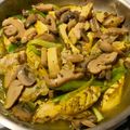 El cooksnap de Maria José P. Vivas cuando hizo Pollo con champiñones.