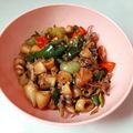 Cooksnap dari Onad Cooking untuk resep Tumis Cumi Asin Pete Cabe Ijo