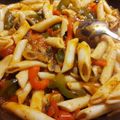 Cooksnap από Δέσποινα Καρπούζα στη συνταγή Πρωτεϊνική μακαρονάδα φακής με σάλτσα μανιταριών και πιπεριές