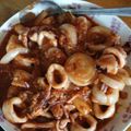 Cooksnap Rina Ahmad semasa beliau membuat Sambal Sotong (Pekat/Tak Berair).