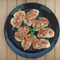 Cooksnap dari Ria Mamanya Tata untuk resep Bruchetta Sosis Mayo