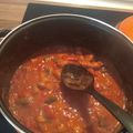 El cooksnap de Miguel Angel cuando hizo Salchichas en salsa.