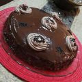 صورة من براءة هلال ، شاركها بعد تجربة وصفة كيكة الشكولا مع الكريما طعم روووعة خيااااااال ☺ 😋 😋 😋