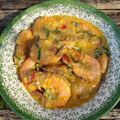 Cooksnap FZ Adzlin semasa beliau membuat Sambal Tempoyak Udang.