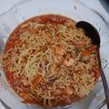 Cooksnap dari Nurul Aini untuk resep Jjamppong 짬뽕 alias Mie Seafood Pedas khas Korea