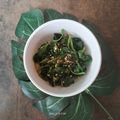 Cooksnap dari Cila Nashirah untuk resep Salad Bayam Korea (Sigeumchi Namul)