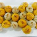 Cooksnap của Ng.T.Gái khi họ làm theo món Bánh trôi, bánh chay ngũ sắc