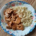 Agica M Cooksnap-ja, amikor elkészítette a(z) Tejfölös gombapaprikás receptet.