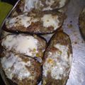 El cooksnap de mariela cuando hizo Berenjenas rellenas opción carne y vegetariana.