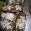 El cooksnap de mariela cuando hizo Berenjenas rellenas opción carne y vegetariana.