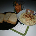 El cooksnap de Érica CG cuando hizo Hummus.