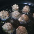 Nyambura Mukururi's cooksnap of when they made Meat balls.