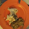El cooksnap de Juanjo Montero cuando hizo Dorada en salsa de champiñones.