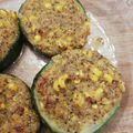 El cooksnap de Grace Garbossa cuando hizo Zapallitos rellenos de amaranto y crema de choclo + Ensalada nutritiva.