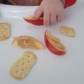 Michaela Walker's cooksnap of when they made Peanut butter on apple.