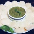 Nayna Shah's cooksnap of when they made Idli and Chutney.