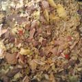 El cooksnap de Gineth Galarza cuando hizo Arroz Chino Fácil.