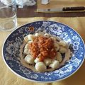 El cooksnap de Gisella Fucaraccio cuando hizo Ñoquis de papa y harina.