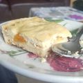 El cooksnap de Karina Gonzalez cuando hizo Encerezado afrutillado küchen con crema casera.