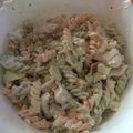 El cooksnap de Ely Gomez Fernandez cuando hizo Ensalada de pasta y pollo al yogurt.