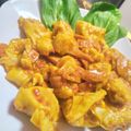 Cooksnap dari Lulu Risalatu Ungil untuk resep Dimsum ayam pedas kulit pangsit