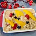 Yui Miles's cooksnap of when they made Peanut Butter, Peach & Berry Baked Oats.