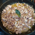 El cooksnap de eaznarc cuando hizo Calamares encebollados.