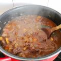 El cooksnap de maria sanchez cabrera cuando hizo Estofado de ternera con shiitake y boniatos.