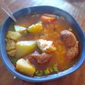El cooksnap de Kari Hdez cuando hizo Caldo de res en olla express.