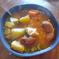 El cooksnap de Kari Hdez cuando hizo Caldo de res en olla express.