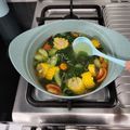 Cooksnap dari Achda Thoha untuk resep Bening bayem,oyong,jagung dan wortel