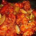 Barsha Mondal's cooksnap of when they made চিলি চিকেন.
