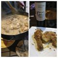 El cooksnap de Mario H. Davi cuando hizo Pollo al disco.