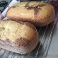 El cooksnap de Claudio Chaura cuando hizo Budín marmolado.