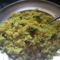 Reena Verbey's cooksnap of when they made Peanut poha.