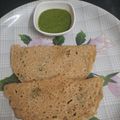 Kavita Arekar's cooksnap of when they made Jowar Rawa Dosa.