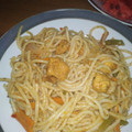 Nosheen Nadeem's cooksnap of when they made Spicy Spaghetti.