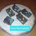 Cooksnap από 🍝🍕miss Marmelade(Στέλλα+Βαλέριο)🍩🥐 στη συνταγή Fudge σοκολάτας με καραμέλα και μπισκότα
