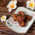 Cooksnap MinSha semasa beliau membuat Jemput Pisang.
