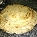 El cooksnap de Silvia Diaz cuando hizo Masa para Panqueques.