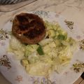 El cooksnap de ignadiamonds cuando hizo Hamburguesas de lentejas rellenas con queso 😋.